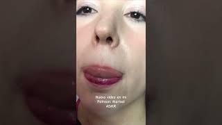 ASMR Lens and Lips Licking + Cream Sounds (Fast to Slow)