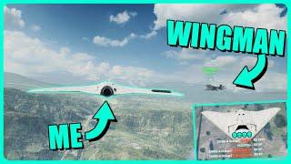 Flying XFAD-4 DRAUGR With Wingman - 2 Game Analysis + Comms BF2042