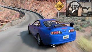 BeamNG Drive Toyota Supra Drift ended with FAIL...