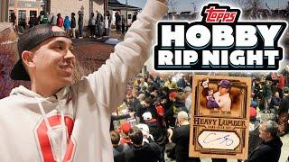 Buying a HUGE Ohtani Game Used Bat Auto At Topps Hobby Rip Night! 