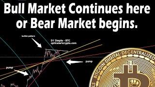 Bitcoin Bull Market Continues here or Bear Market begins.