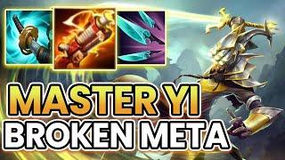 WILD RIFT MASTER YI | TOP 1 MASTER YI GAMEPLAY RANK | CHALLENGER MASTER YI GUIDE & BUILD | SEASON 14