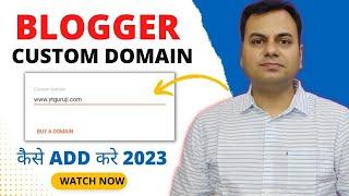 how to setup blogger custom domain -blogger custom domain 2023