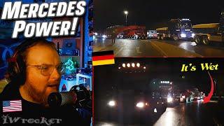 American Reacts to Massive Transport Stuck on Steep Grade - Germany