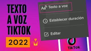 Cómo poner TEXTO a VOZ en TikTok - Activar voz de narrador en Español Latino