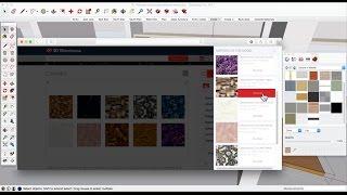 3D Warehouse: Download Materials