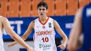 Ömer Kutluay (09') vs. Spain | U16 EuroBasket