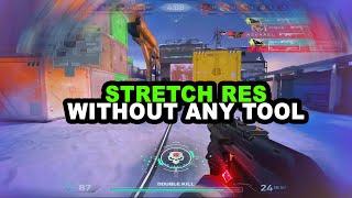  How to Get TRUE Stretched Resolution in Valorant Like Pro Players! (No Third-Party Tools)