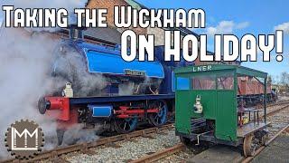 Wickham's Trolley Travels to the Whitwell and Reepham Railway's Gala Chasing Dinosaurs Ep. 19