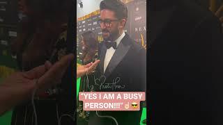 #AbhishekBachchan Is Very Very Busy!!! #IIFA2022 #IIFA #AishwaryaRai #Interviewwali