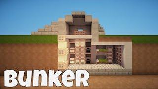 MINECRAFT BUNKER bauen TUTORIAL