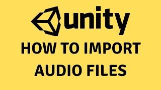 Unity Import Audio Clip