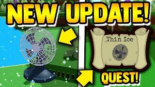 *NEW* UPDATE IS OUT!! (quest, stage & fan) | Build a boat for Treasure ROBLOX