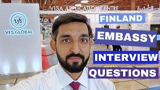 Finland VFS Visa Interview 2023 Questions & Answers | Sharing Personal Experience