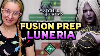 Fusion Prep & Best Practices Luneria Shard Summon Event  Watcher of Realms