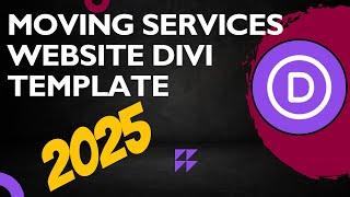 Moving Services Website Template with Divi