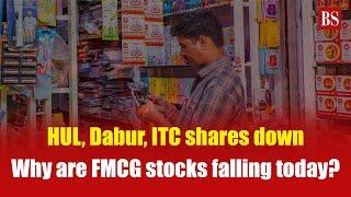 Why are FMCG stocks falling today?