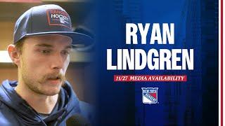 NYR vs BUF: Ryan Lindgren Postgame Media Availability | November 27, 2023