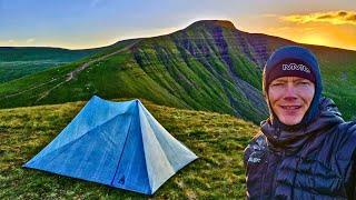 BRECON BEACONS SOLO WILDCAMP..MY FIRST WILDCAMP IN SOUTH WALES.