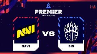 NAVI проти BIG | BLAST Premier Fall Groups 2024