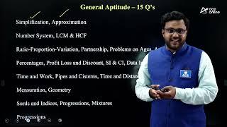 AAI ATC 2022 - General Aptitude Previous Year Questions Discussion | Hemanth Sir | ACE Online Live