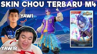 COBA SKIN CHOU M4 !!! GILA COK INI SKIN BAGUS BANGET !! TAMBAH GILA GW MAIN CHOU !!