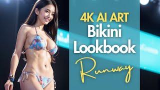 [4K] AI ART video - Japanese Model Lookbook on Runway