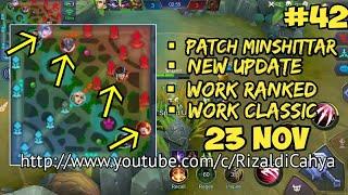 *UPDATE* RADAR MAP PATCH MINSHITTAR | 23 NOVEMBER | WORK CLASSIC & RANKED #42