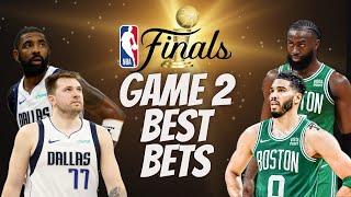 NBA Finals Best Player Prop Picks, Bets, Parlays, Game 2 Mavs vs Celtics Today Sunday June 9th 6/9