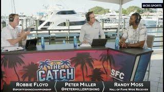 Randy Moss and Peter Miller on CBS talking Fishing