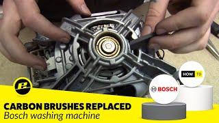 How to Replace Carbon Brushes on a Washing Machine (Bosch)