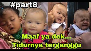 #PART8. Maaf ya dek tidurnya terganggu. Tindik telinga bayi.@tokomasfransisco