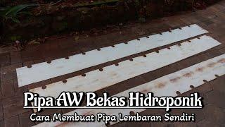 Cara Membuat Pipa Lembaran Sendiri dari Pipa Bekas