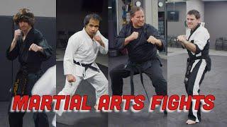 MARTIAL ARTS ACTION FIGHT SCENE