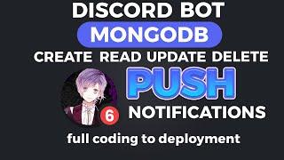 Full Start to Finish NodeJS Discord Bot - MongoDB CRUD Tutorial + Deploy to AWS  - 3 Hour Tutorial