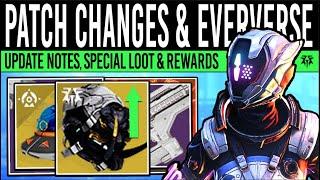 Destiny 2: PATCH CHANGES TODAY & EVERVERSE UPDATE! Extra LOOT, Exotics, Vendors & More (Nov 5th)