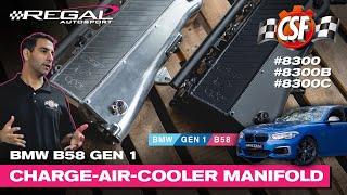 BMW B58 CHARGE AIR COOLING: EVERYTHING YOU NEED TO KNOW [GEN1 CSF #8300] #M140I #M240I