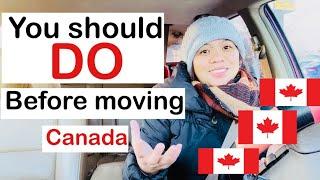 IMPORTANT THINGS TO DO BEFORE moving to Canada /you should DO/Sarah buyucan