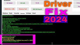 CM2 BROM protocol fault | check usb drivers reinstall libusb Driver Problem Fixed 2024