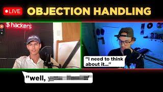 LIVE SMMA Objection Handling (Roleplay)