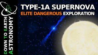 I Visit a Type-1A Supernova in Elite Dangerous