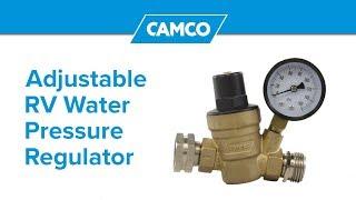 Adjustable RV Water Pressure Regulator