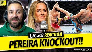 UFC 303 REACTION: Alex Pereira INSANE KO, Alex at Heavyweight, What's next for Garry,  (Laura Sanko)
