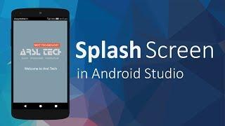 How to Create Splash Screen For Android Apps in Android Studio