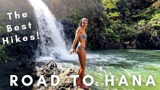 The 3 Best Hikes on the Road to Hana: Secret Waterfall Hike, Pipiwai Trail, and Black Sand Beach!