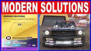 Forza Horizon 5 Modern Solutions Win 2 Grit Reapers Events in any Modern Rally Car