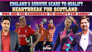 England’s Survive Scare to Qualify | Heartbreak for Scotland | Who are the Fav for Semis?