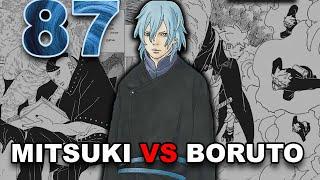 Boruto Chapter 87 Truth about Omnipotence And Boruto Vs Mitsuki!!!