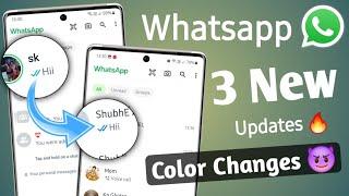 Whatsapp New Update | Whatsapp Blue tick color whatsapp new feature | Whatsapp updates 