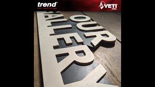 Trend Yeti CNC | Timber Club home project